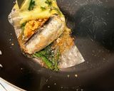 イワシの胡桃味噌チーズ巻　ライスペーパー作り方10写真