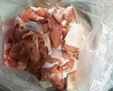 我が家のにんにく醤油から揚げ作り方1写真