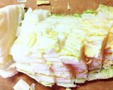 ブロッコリーと白菜 きのこのケチャスープ作り方1写真