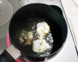 簡単♡卵白と片栗粉でえびのつくね揚げ作り方5写真