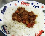 簡単キーマカレー風作り方5写真