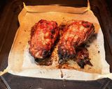 焦がしニンニク香る☆焼豚作り方6写真