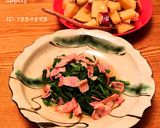 菜の花とベーコンの簡単ひたひた煮⭐春限定作り方4写真
