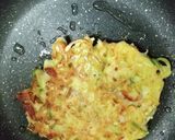 米粉活用 米粉の肉なしお好み焼き作り方16写真