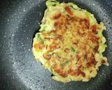 米粉活用 米粉の肉なしお好み焼き作り方17写真
