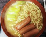 「マルちゃん塩焼きそば」を汁そばに作り方5写真