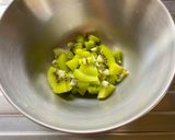 キウイフルーツのカッテージチーズ和え作り方1写真