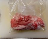 豚こまのカレー風味炒め作り方1写真