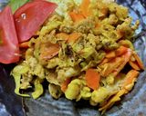豚こまのカレー風味炒め作り方7写真