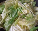 ワインに合う♪春キャベツと鶏肉の塩炒め作り方6写真