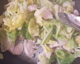 ワインに合う♪春キャベツと鶏肉の塩炒め作り方7写真