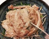 レンジで簡単！豚バラとモヤシの蒸ししゃぶ作り方3写真