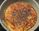 キャベツと納豆のお好み焼き風作り方5写真
