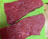 ガッツリ！ステーキ丼作り方1写真