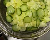キャベツと胡瓜の塩昆布和え作り方8写真