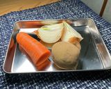 減塩カレーうどん塩分0うどん+減塩カレー作り方3写真