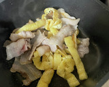 豚バラ肉と揚げ茄子のオイスターソース炒め作り方4写真