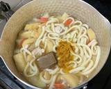 減塩カレーうどん塩分0うどん＋減塩カレー作り方8写真