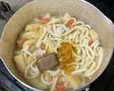 減塩カレーうどん塩分0うどん+減塩カレー作り方8写真