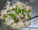 枝豆チーズ米粉パン作り方3写真