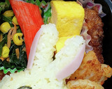 だるまうさぎ弁当☆ちいかわキャラ弁作り方5写真