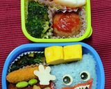 ハギーワギー弁当☆ポピープレイタイム作り方8写真