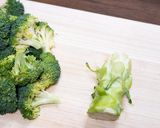 【無添加】お出汁で茹でるブロッコリー作り方3写真