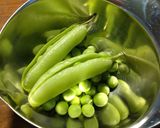 グリンピースのオイル蒸し　発酵玉葱作り方1写真