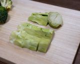【無添加】お出汁で茹でるブロッコリー作り方4写真