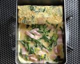 お弁当にも☆菜の花とベーコンの玉子焼き。作り方5写真