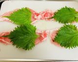 豚肉の大葉巻きせいろ蒸し作り方1写真