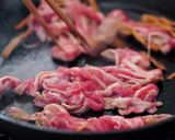 牛肉と金針菜と絹さやの炒め作り方3写真