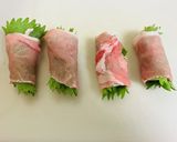 豚肉の大葉巻きせいろ蒸し作り方3写真