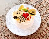 スヌーピー　チョコプレート　アイシング作り方10写真