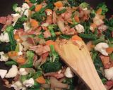 野菜たっぷり☆クラストなしの豆腐キッシュ作り方5写真