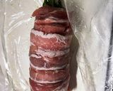 豚バラの水菜巻き作り方3写真