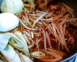 ゆで卵と豚肉の照り味噌煮作り方3写真
