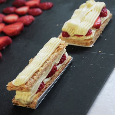 成功率アップ No 苺のミルフィーユ by minntamama 【クックパッド