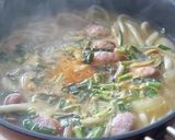 コチュジャン不要★5分プデチゲうどん作り方7写真