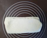 チョコマーブルパン用♡折り込みシート作り方11写真