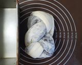 チョコマーブルパン用♡折り込みシート作り方17写真