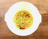 【ダイエット向】かんたん酢サラダパスタ作り方5写真