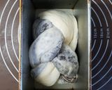 チョコマーブルパン用♡折り込みシート作り方19写真
