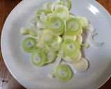 米粉のネギ玉子焼作り方2写真
