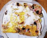 米粉のネギ玉子焼作り方9写真