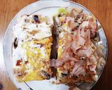 米粉のネギ玉子焼作り方10写真