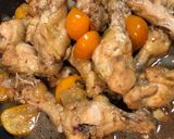 きんかんと鶏手羽肉の甘辛煮作り方8写真