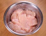 鶏むね肉で作る酢豚☆とろっとろ食感作り方1写真
