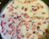 いちごミルクプリン作り方4写真