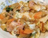 30分で完成!鮭たまチーズ焼き作り方7写真